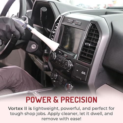 HI-TECH Vortex II Air Cleaning Gun – Pro Auto Detailing Tool for Deep Cleaning Interiors & Exteriors – Uses Air Compressor – Blasts Dust, Dirt & Grime Fast thumbnail 3