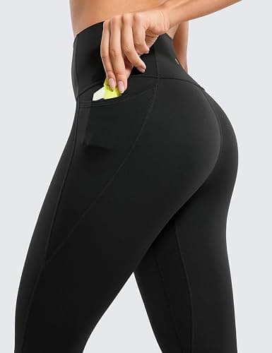 CRZ YOGA Butterluxe Workout Leggings Pockets 25'' - High Waisted Gym Womens Yoga Pants Buttery Soft thumbnail 4