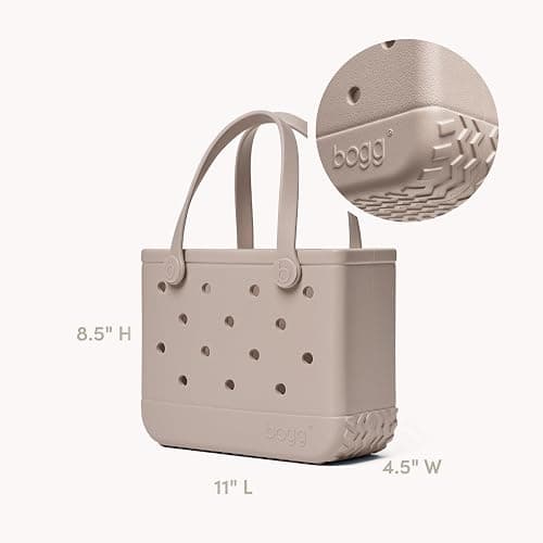 BOGG BAG Bitty Small Tote – 11” x 8.5” x 4.5” – Essential Bags for Beach, Pool, Boat, Sports, Tailgating, Cruise, Travel thumbnail 3