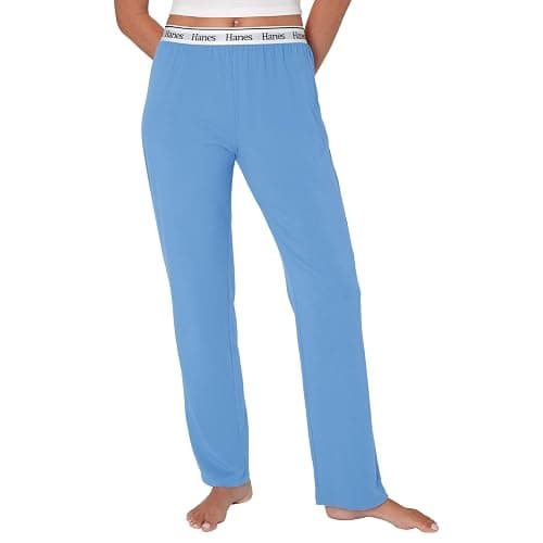 Hanes Women's Originals Lounge Pants, Comfywear Sleep Pants for Women, Straight Leg Loungewear Pants - Image 1