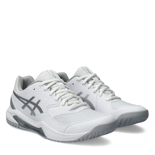 ASICS Dedicate 8 Donna Tennisschuhe Weiß Silber thumbnail 4