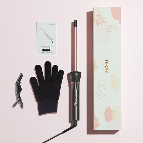 3/8 Inch Small Barrel Hair Curler, 9mm Thin Curling Wand with Adjustable Temperature, Fast Heating & Ceramic Coating for All Hair Types thumbnail 9