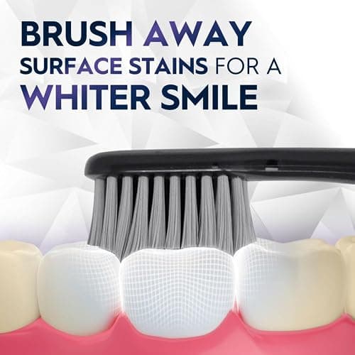 Oral-B 3D White Brilliance toothbrushes, 4 Count Toothbrush Extra Soft, Tough on Plaque, Gentle on Gums, whitening Tooth Brush thumbnail 3