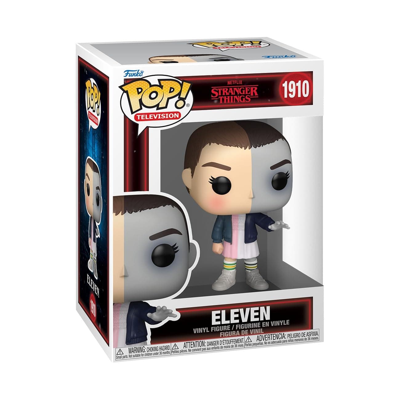 Funko Pop! TV: Stranger Things - Eleven Split - Collectable Vinyl Figure - Gift Idea - Official Merchandise - Toys for Kids & Adults - Fantasy Fans - Model Figure for Collectors and Display - Image 1
