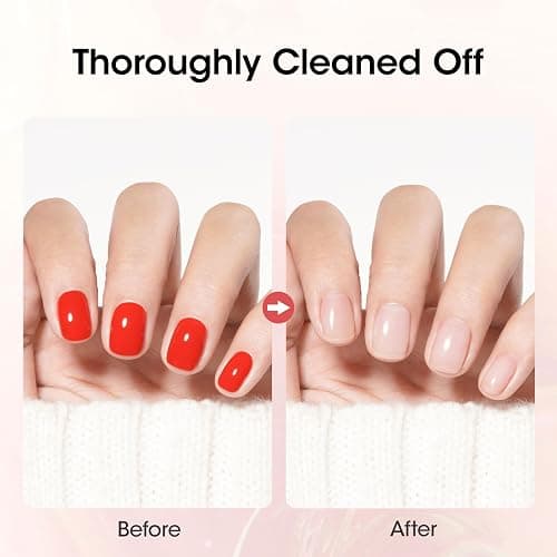 Gellen Nail Polish Remover, Non Acetone Nail Polish Remover for Regular Nail Polishes, Rose Scent Healthy, Easy Push-down Pump, 6.09 Fl Oz thumbnail 6
