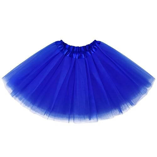 qikqik Tutu for Women Adults 5 Layerd Tutu Skirts for Women Tulle Skirt Womens Halloween Tutus Fluffy Skirt 80s Adult Tutus thumbnail 2