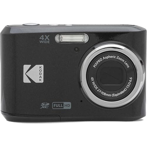 Kodak PIXPRO FZ45 Digital Camera, 16MP Point & Shoot with 4X Optical Zoom, 27mm Wide Angle, 2.7 Inch LCD, 1080p Video, Black thumbnail 9