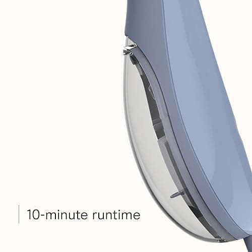 Infiniti PRO by CONAIR Steam Therapy Hair Steamer, Portable Styling Tool with 7-Inch Diffuser Attachment, 30-Second Heat-Up, Penetrating Steam for Detangling, Reshaping, and Volumizing Curls, Blue thumbnail 5