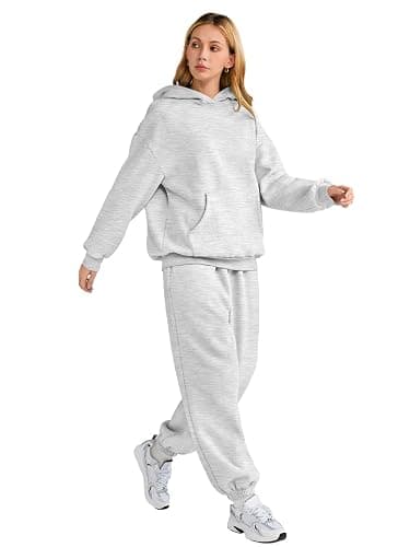 AUTOMET Womens 2 Piece Outfits Lounge Hoodie Sweatsuit Sets Plus Size Fall Fashion Clothes Airport Travel Pants Tracksuits thumbnail 4