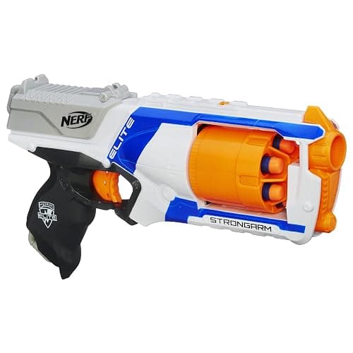 NERF N Strike Elite Strongarm Toy Blaster with Rotating Barrel (Amazon Exclusive) - Image 1