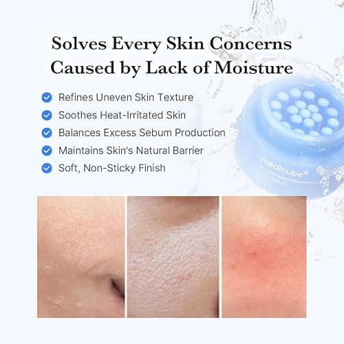 medicube Hyaluronic Acid Capsule Cream | 120H Long-Lasting Hydration, Barrier Care & Calming Daily Facial Moisturizer For All Skin Types | With Hyaluronic Acid, Panthenol & Ceramides | Korean Skincare thumbnail 5