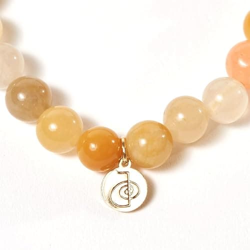 Wendy Kleiner Crystal Bracelet and Crystal Bracelet Stack – Healing Stone Beads – Small Size Beads - Spiritual Energy Jewelry – Elastic, Unisex, Gift-Ready thumbnail 2