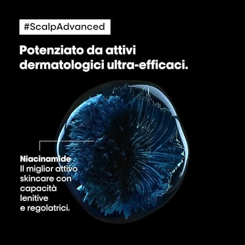 L'Oréal Professionnel Paris Trattamento Disciplinante Lenitivo, Per Cuoio Capelluto Sensibile, Con Niacinamide, Anti-Discomfort, Scalp Advanced, 200 ml thumbnail 5
