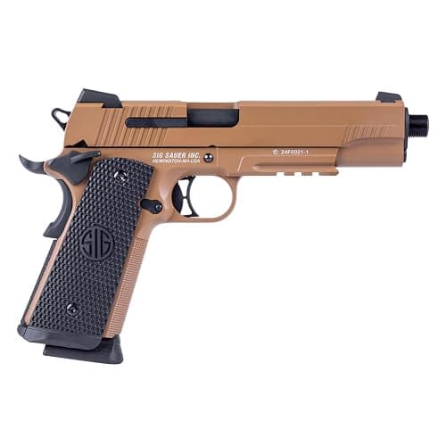 Sig Sauer 1911 Emperor Scorpion CO2-Powered 4.5mm Steel BB Caliber Semi-Auto Air Pistol with 17rd BB Mag - CO2 Cartridges Not Included - Image 1