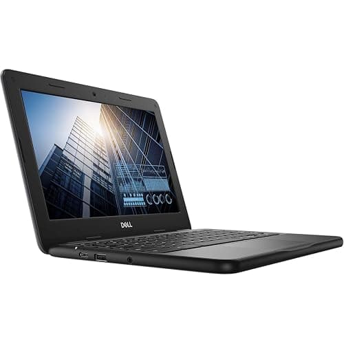 Dell Chromebook 11 3100 11.6"" Touchscreen Chromebook - HD - 1366 x 768 - Celeron - 4GB RAM - 32GB Flash Memory, Black (Renewed) thumbnail 5