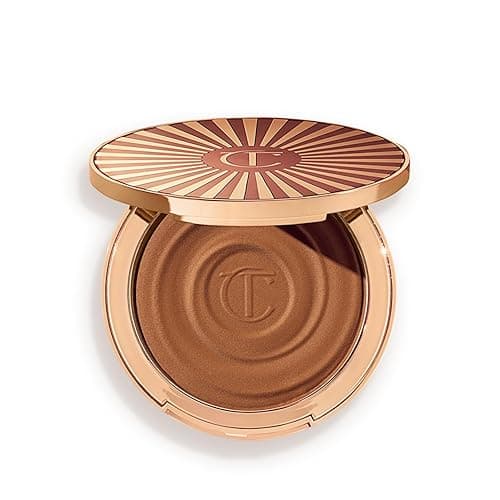 Charlotte Tilbury Beautiful Skin Face Makeup & Body Cream Bronzer - Hydrating Hyaluronic Acid & Pro Vitamin D3 to Blur for a Sun-Kissed Glow - Up to 16Hr Wear, Sweat & Humidity Proof - Image 1