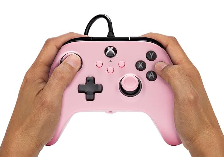 PowerA Wired Controller for Xbox Series X|S - Pink, gamepad, video game/gaming controller, works with Xbox One, Officially Licensed thumbnail 9