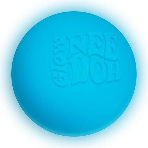NEEDOH Leuchtet im Dunkeln, schillernde Stressspielzeug, Neonfarben, Kinderzappeln, Angstregelung, Quetschspielzeug, Stressabbau Alter 3+ Jahre, 1 zufällige Farbe thumbnail 6