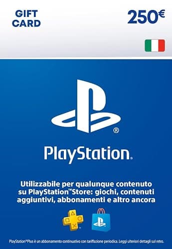 250€ PlayStation Store Gift Card | PSN Account italiano [Codice per email] - Standard - 250 EUR - Image 1