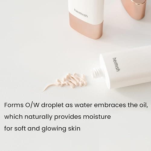 HEIMISH Artless Glow Base 1.35fl.oz/40ml, Multipurpose Makeup Base, Primer, Highlighter, Tone Up Sunscreen for face, Lightweight, Non-greasy, Hydrating, Natural Finish with SPF 50+ PA++++ thumbnail 4