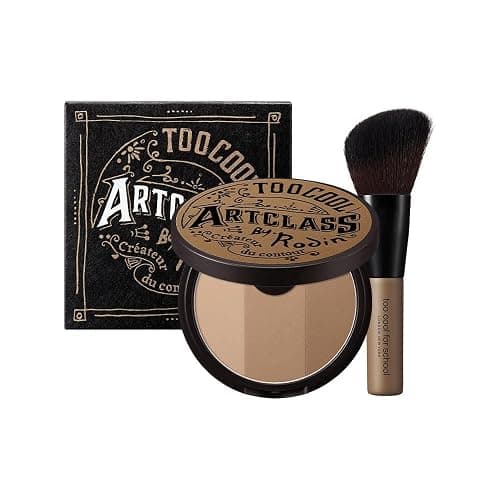 Too Cool for School - Artclass By Rodin Shading Master with Brush | Korean Contour Palette | Slim Face Makeup | Bronzer (#1.5 Neutral) - Image 1