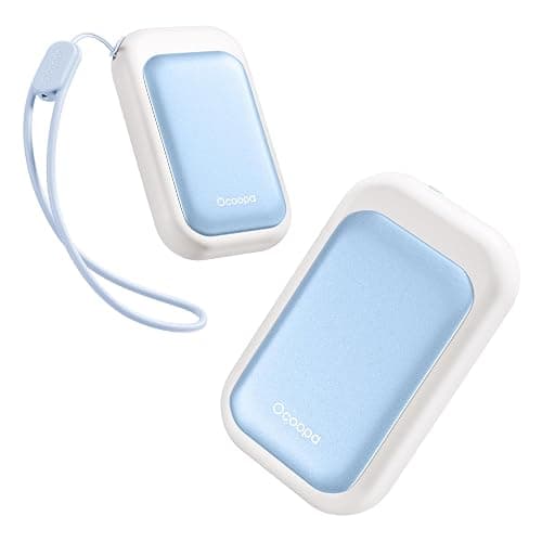 OCOOPA AI Magnetic Hand Warmers Rechargeable 2 Pack, 5000mAh Ultra-Thin Electric Glove Heater Handwarmer,UL Certified, Men Women Gifts for Christmas,Birthday,Winter Essentials,UT4 Young - Image 1