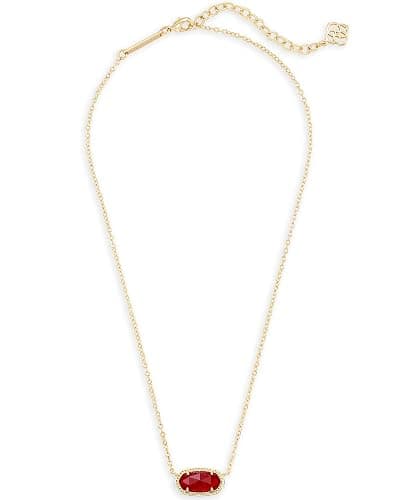 Kendra Scott Elisa Pendant Necklace for Women, Fashion Jewelry, 14k Gold-Plated thumbnail 2