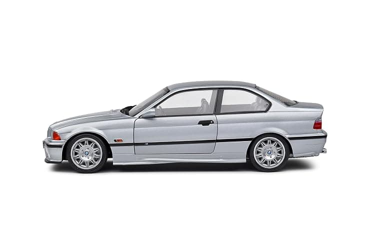 Solido BMW E36 M3 Coupe 1990 (Silver) Diecast Model Car in 1:18 Scale Legendary Sport Coupe for Collectors & BMW Fans thumbnail 4