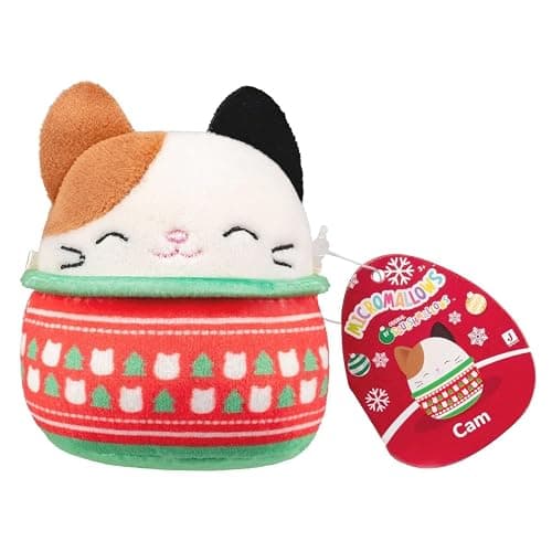 Squishmallows Micromallows 12 Day Advent Calendar 2025, Includuding Cam The Cat Christmas Edition, Tom The Festive Christmas Tree, Nick as Santa, Manny the Snowman and Many More! thumbnail 4