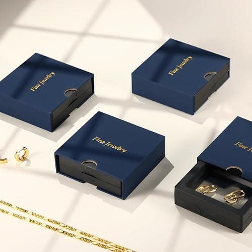 Angelady Gold Hoop Earrings Set for Women, Dainty 14K Gold Plated Huggies Earring, Sterling Silver Hypoallergenic Cartilage Earrings, Trendy Earring Stacks for Multiple Piercing Jewelry Gift(3 Pairs) - Gold,Blue CZ thumbnail 8