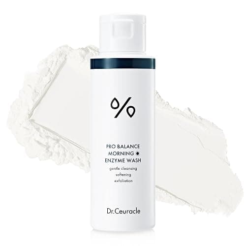 Enzyme Powder Face Wash Set - Dr.Ceuracle Pro Balance Day and Night Powder Wash with Natural Enzymes (2x50g) - Korean AM PM Facial Enzyme Powder Cleanser Bundle for Deep Pore Cleansing thumbnail 2