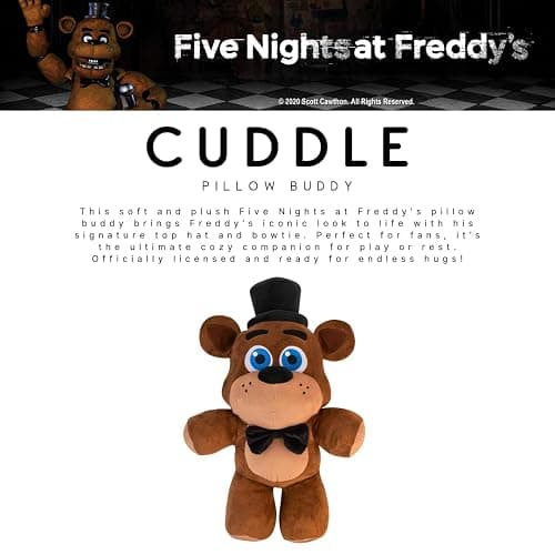 Franco Five Nights at Freddy's Kids Bedding Super Soft Plush Cuddle Pillow Buddy, (Officially Licensed Product) thumbnail 3