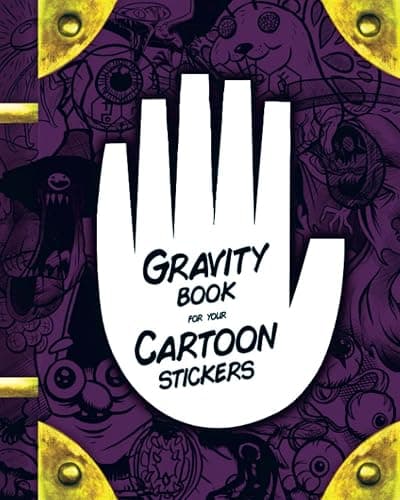 Gravity Book for your Cartoon Stickers: Purple Special Edition !!! - Image 1