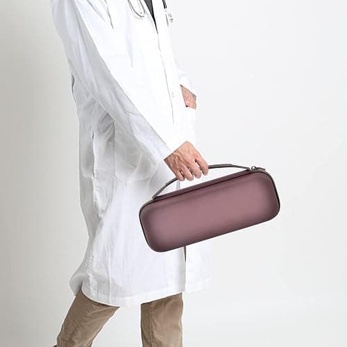Stethoscope Case Compatible with 3M Littmann Classic III Monitoring/Lightweight II S.E/Cardiology IV Diagnostic/MDF Acoustica Stethoscopes, Extra Pocket for Doctor & Nurse Accessories (Dark Brown) thumbnail 6