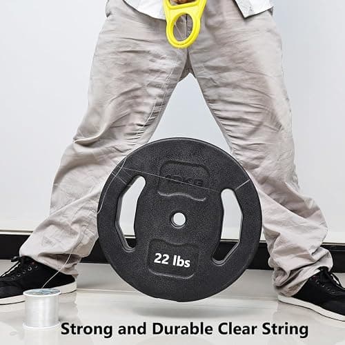 LUSTEMBER Fishing Wire, 1640 ft Clear Fishing Line, Strong Invisible String for Hanging Decorations, Balloons, Crafts, Jewelry Making, Beading, Bracelets and Necklaces thumbnail 5