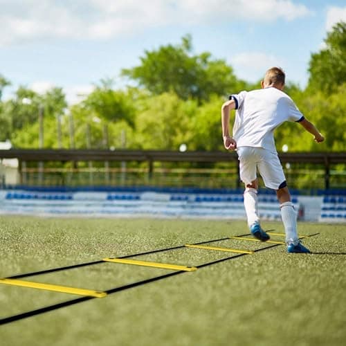 GHB Pro Agility Ladder Agility Training Ladder Speed 12 Rung 20ft with Carrying Bag thumbnail 9