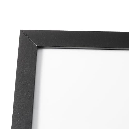 Amazon Basics Rectangular Wood Poster Frame, 18" x 24", Black thumbnail 5