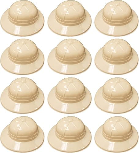Super Z Outlet Safari Party Hats Plastic Jungle Theme Animals Explorer Pith Halloween Costume Toy for Kids - Image 1