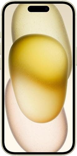 (Refurbished) Apple iPhone 15, 128GB, Yellow - Unlocked - Image 1