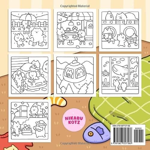 Comfy Days: Cozy and Funny Coloring Book for Adults and Teens thumbnail 2