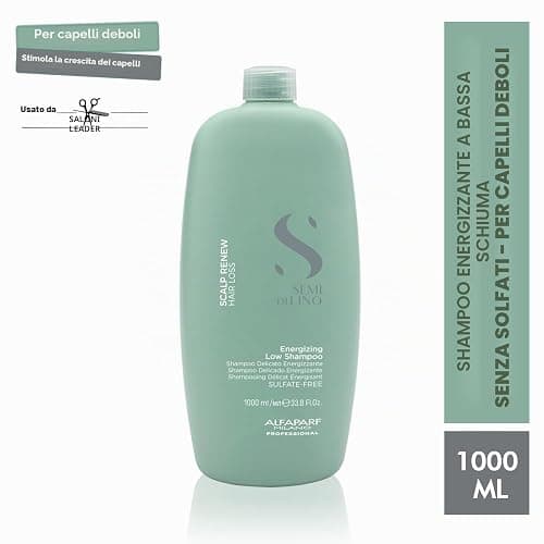 AlfaParf Milano Semi Di Lino Scalp Renew Energizing Low Shampoo, 1000 ml thumbnail 2