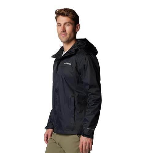 Columbia Men's Watertight II Rain Jacket - Large - Black thumbnail 3