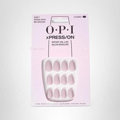 OPI xPRESS/ON Press on Nails | Short Round Classic, Long Almond & Coffin Shape Press-On Professional Nail Art Kit thumbnail 8