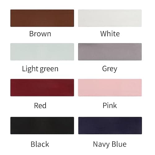 Fishinsea 8 Pack Sport Headbands for Women, Elastic Soft Fabric Non-Slip Hair Bands Hair Warp for Daily Workout Yoga Running Sports thumbnail 4