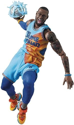 Medicom - Lebron James - Space Jam A New Legacy Version Mafex Action Figure - Image 1