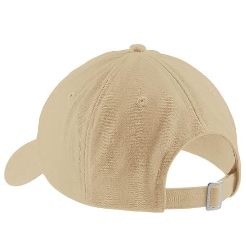 Trendy Apparel Shop Coffee 100% Brushed Cotton Adjustable Baseball Cap thumbnail 2
