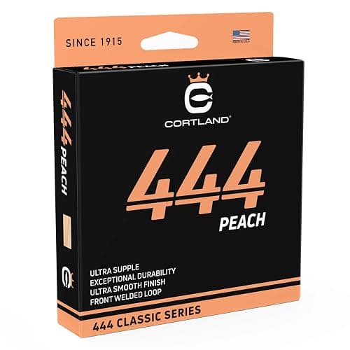 CORTLAND 444 Fly Fishing Line with Front Welded Loop - 90 FT Durable Easy Casting Ultra Supple High Floating Classic Series Fly Rod Line for Freshwater thumbnail 2