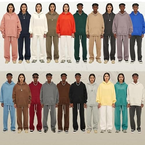 VFIVE UNFOUR 350gsm Thick Cotton Lined Hoodies Winter Oversized Blank Hoodies Warm Sweatshirts thumbnail 4