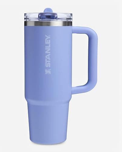 STANLEY Quencher ProTour Flipstraw Tumbler, 30 oz, Hydrangea | Built-In Straw & Handle | Cupholder Compatible for Travel | Leakproof Insulated Stainless Steel Cup | BPA-Free thumbnail 10