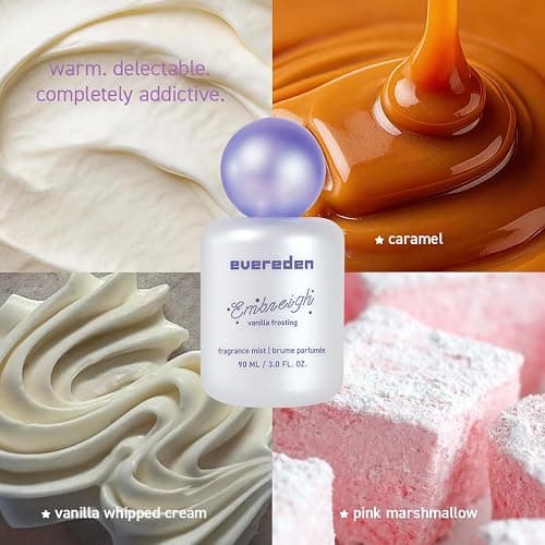 Evereden x Embreigh Hair & Body Fragrance Mist, Vanilla Frosting, Teens | Limited Edition Kids Perfume for Girls, Vanilla & Caramel Long-Lasting Scents, Safe for Sensitive Skin, Made for Kids & Teens thumbnail 5